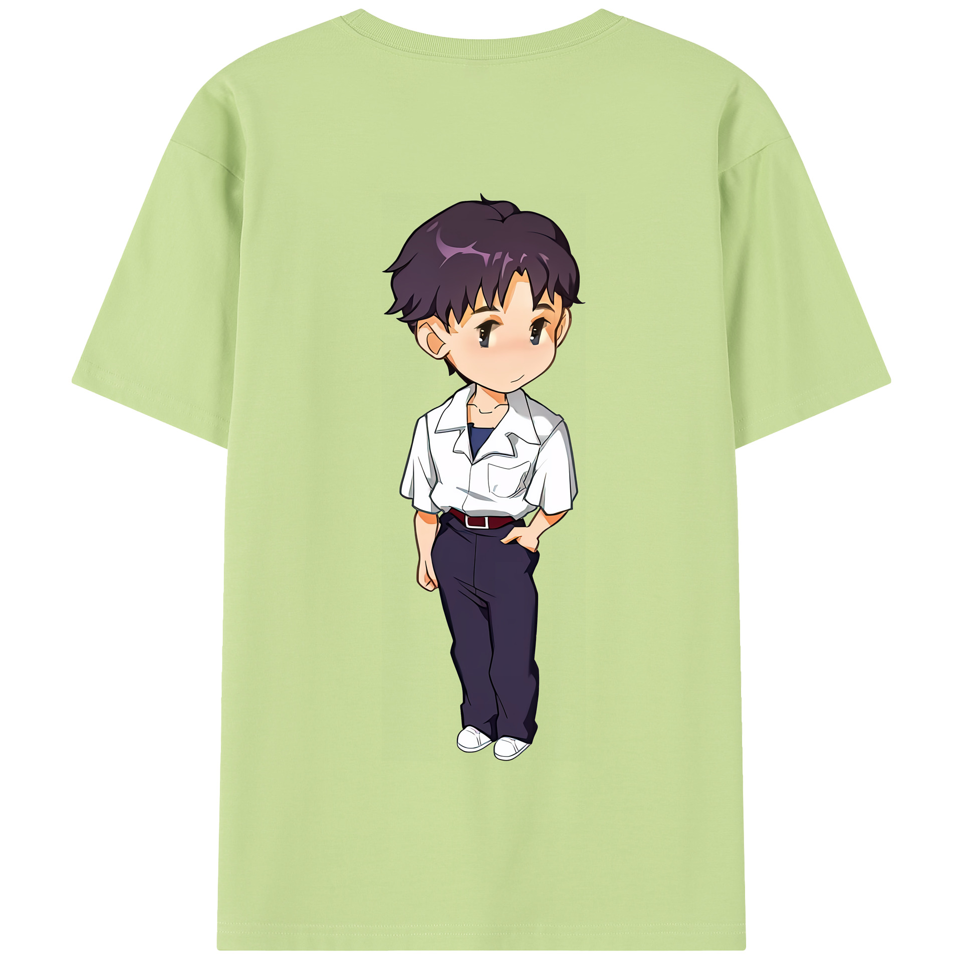 （画像用） EVA 新世紀エヴァンゲリオン 綿100％半袖Tシャツ（背面プリント）